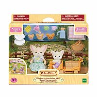 Sunny Picnic Set - Fennec Fox Sister & Baby.