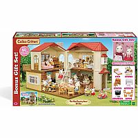 Calico Critters Red Roof Counrty Home Giftset