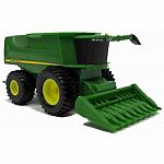 John Deere Mini Combine with Grainhead