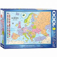 Map of Europe - Eurographics
