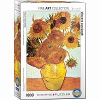Twelve Sunflowers by Vincent Van Gogh - Eurographics.