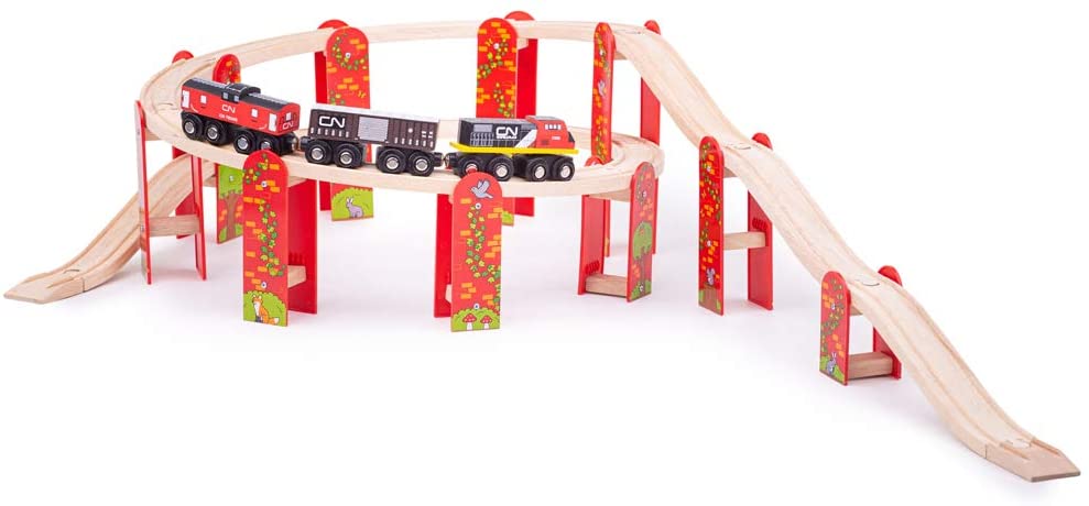 High Level Track Expansion Set BIGJIGS Rail Toy Sense