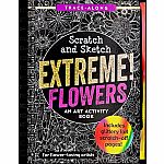 Extreme! Flowers Scratch and Sketch