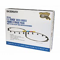 Bachmann Steel Alloy E-Z Track Over-Under Figure 8 Track Pack - HO Scale 