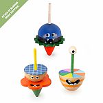 Dizzy Monster Spinning Top - Assorted
