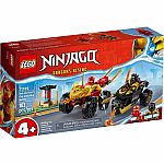 Ninjago: Kai and Ras's Car and Bike Battle