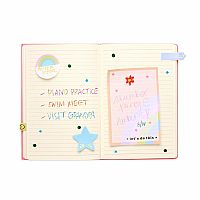 Side Notes Sticky Tab Note Set - Pastel Rainbows