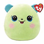 Clover Green Bear - Squish-a-Boo Large