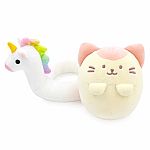 Kittiroll in Unicorn Floatie