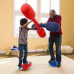 Balance Jousting Set with Inflatable Boppers