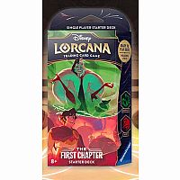Disney Lorcana: The First Chapter - Starter Deck: Daring and Deception. 
