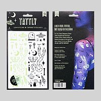 The Curiosities Temporary Tattoos (Glow-in-the-Dark) - Tattly