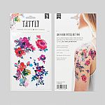 Watercolour Florals Temporary Tattoos - Tattly 