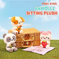 Pandaroll Marshmallow - Sitting 6 Inch