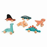 Push-Along Dinos - Assorted