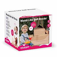 Wood-Like Edu-Blocks - 30 Piece