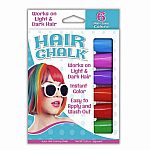 Hair Coloring Chalk - 6 Pack