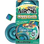 Magnetic Storm - Happy Earth - Crazy Aaron's Thinking Putty  