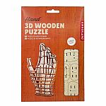 Hand 3D Wooden Puzzle