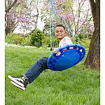 Blue Space Saucer Swing - 24 inch