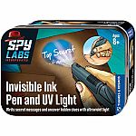 Spy Labs: Invisible Ink Pen And UV Light