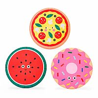 Flexible Silicone Flying Discs - Assorted.