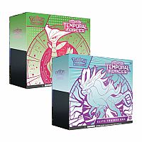 Pokemon TCG: Scarlet & Violet: Temporal Forces: Elite Trainer Box -  Iron Thorns or Flutter Mane