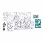 Wonder Worlds Fairy Tale 3D Colouring Kit