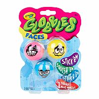 Globbles Faces - 3 Pack.