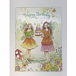 Fairies and Cake Birthday Card