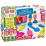 Tutti Frutti Ice Pops trio Gluten Free Modeling Clay