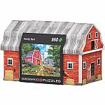 Family Barn Tin Puzzle - Eurographics.