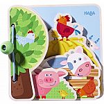 Farm Friends Wooden Book