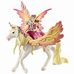 Fairy Feya with Pegasus Unicorn 