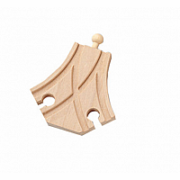 Short Curved Switch Track - Female/Female  