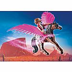 Playmobil: The Movie - Marla and Del with Flying Horse - Retired