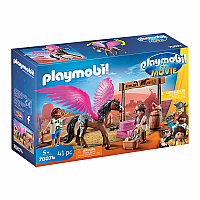 Playmobil: The Movie - Marla and Del with Flying Horse - Retired