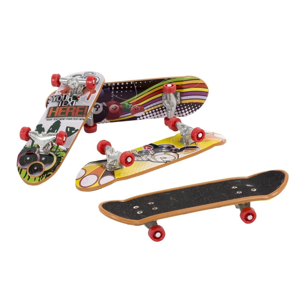 1Pc Finger Doigt Skateboard Planches à roulettes Jouet Noir HB068