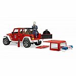 Jeep Rubicon Fire Rescue with Fireman