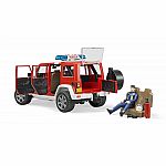 Jeep Rubicon Fire Rescue with Fireman