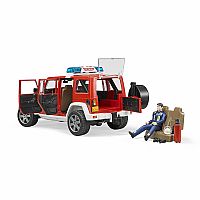 Jeep Rubicon Fire Rescue with Fireman