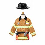 Tan Firefighter Costume - Size 5-6