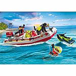 Action Heroes: Fireboat with Aqua Scooter