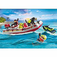 Action Heroes: Fireboat with Aqua Scooter