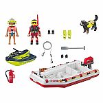 Action Heroes: Fireboat with Aqua Scooter 