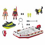 Action Heroes: Fireboat with Aqua Scooter