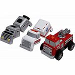 Magnetic Build-A-Truck Fire and Rescue.