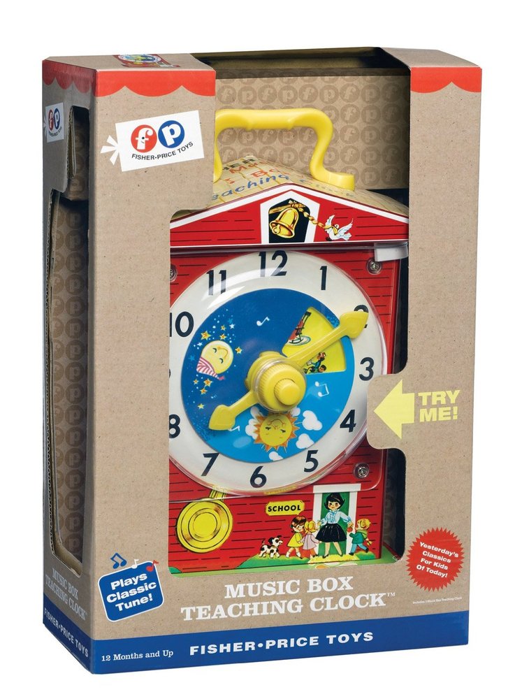 Fisher Price Teaching Clock Toy Sense