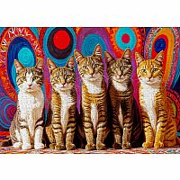 Five Cats - ENJOY Puzzles 