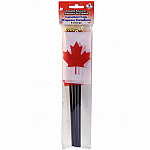 Mini Canadian Flags - 4 Pack